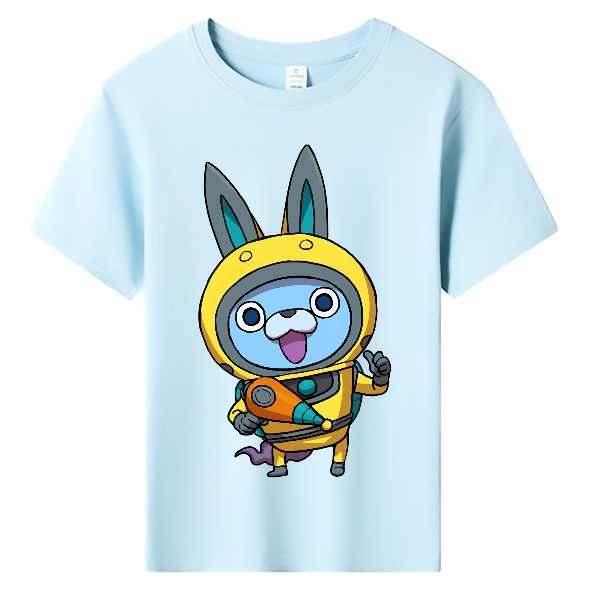 （画像用） 妖怪ウォッチ Yo-kai Watch 綿100％キッズTシャツ（フロントプリント）